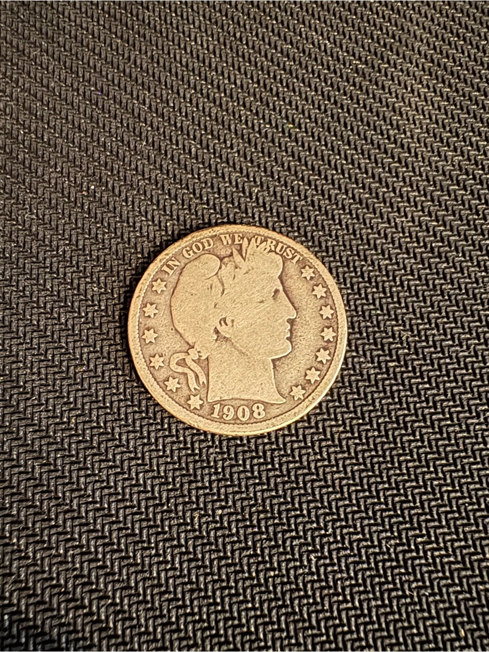1908 Barber Half Dollar